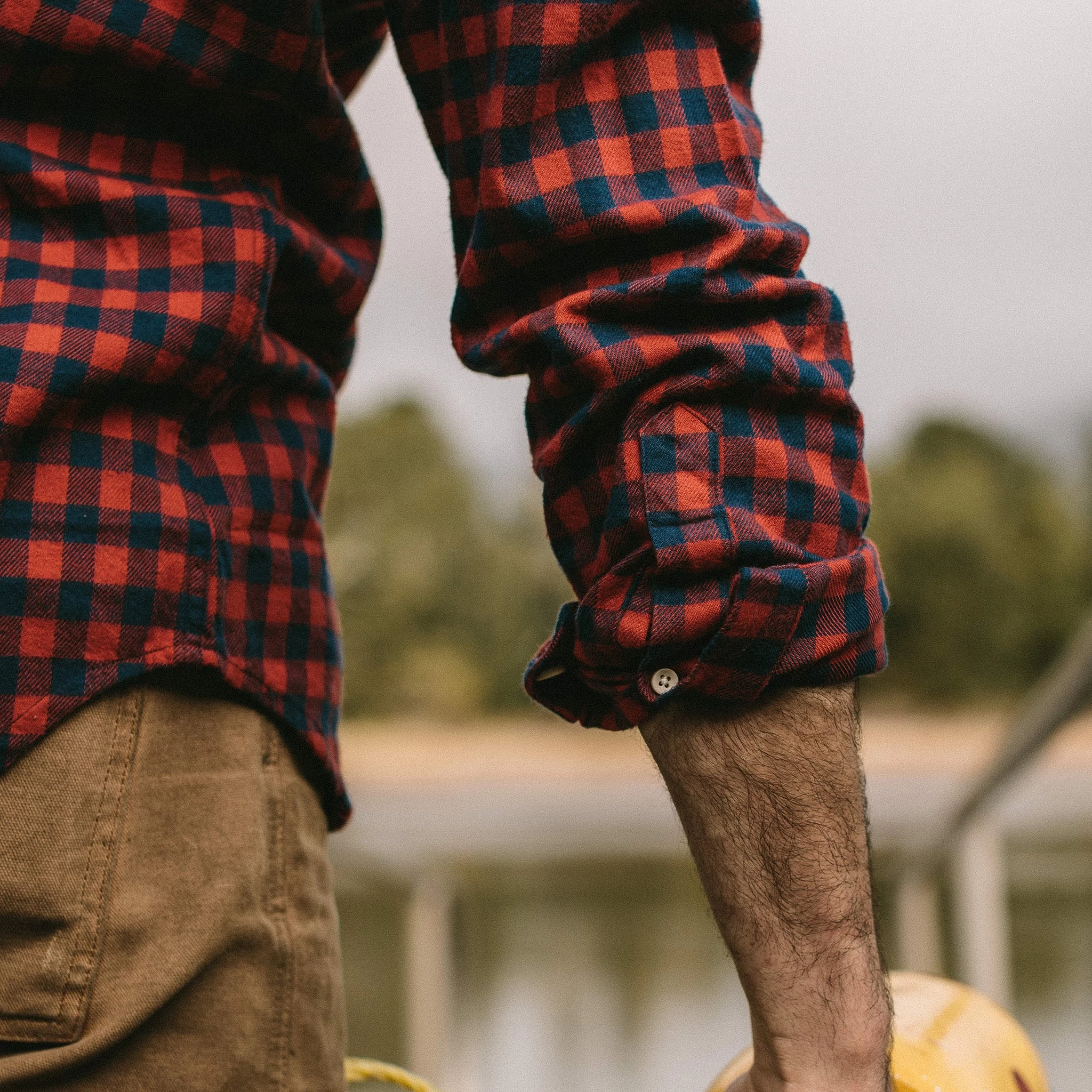 The Jack In Brushed Navy Buffalo Check 8 The Jack In Brushed Navy Buffalo Check - Image 6
