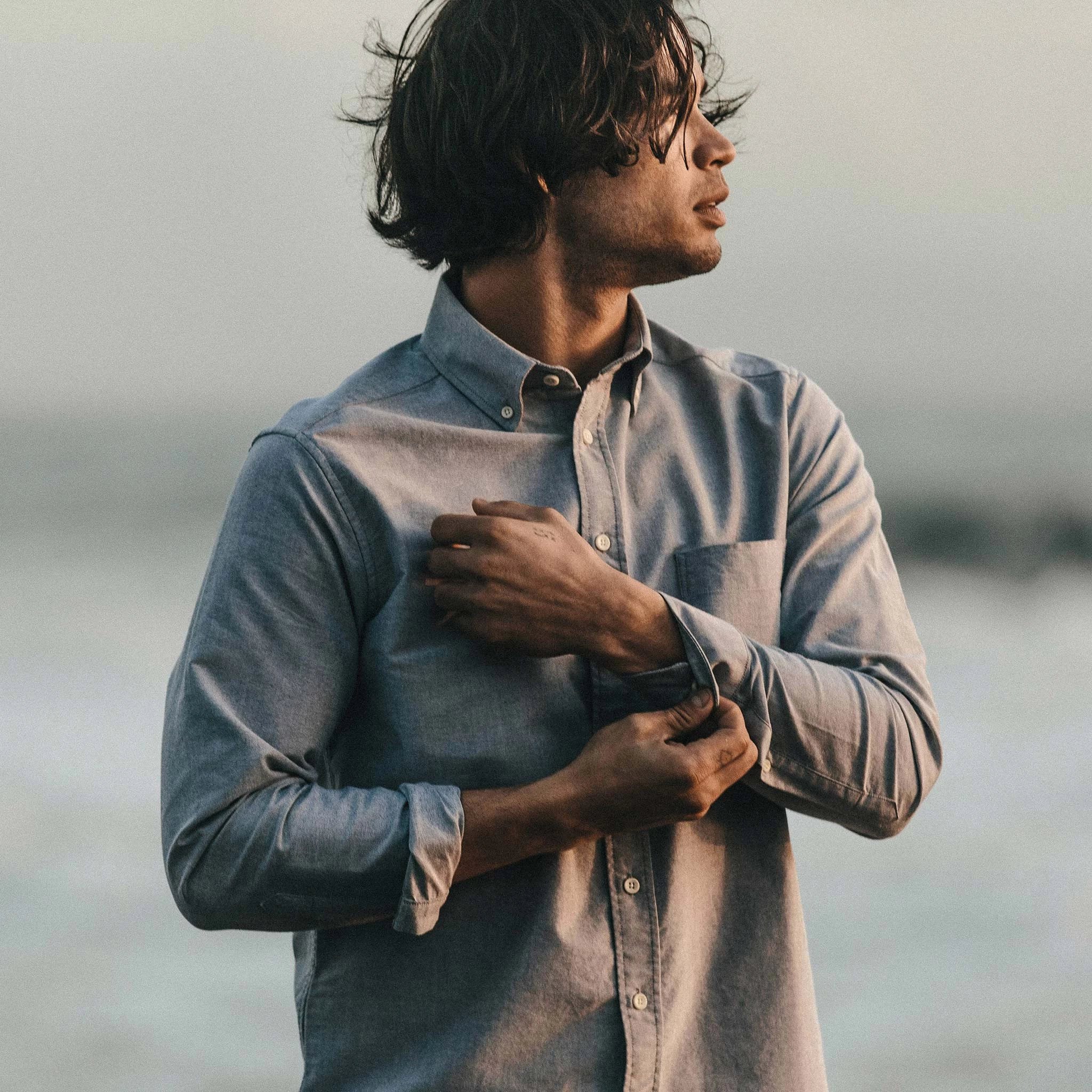 The Jack In Charcoal Everyday Oxford - Image 3