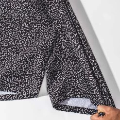 The Boardshort In Black & White Print -Fashion Clothes mens instock Q218 product boardshort blackandwhite 008