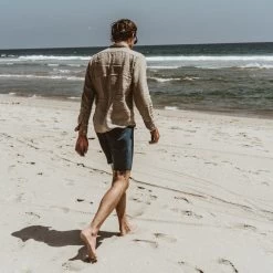 The Bo Boardie In Navy -Fashion Clothes mens instock Q219 bo boardie navy 04