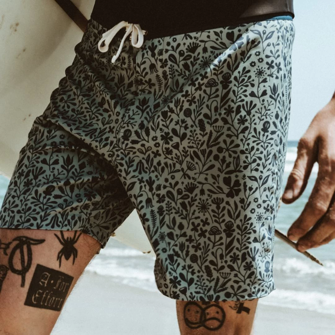 The Bo Boardie In Sea Floral 5 The Bo Boardie In Sea Floral - Image 3