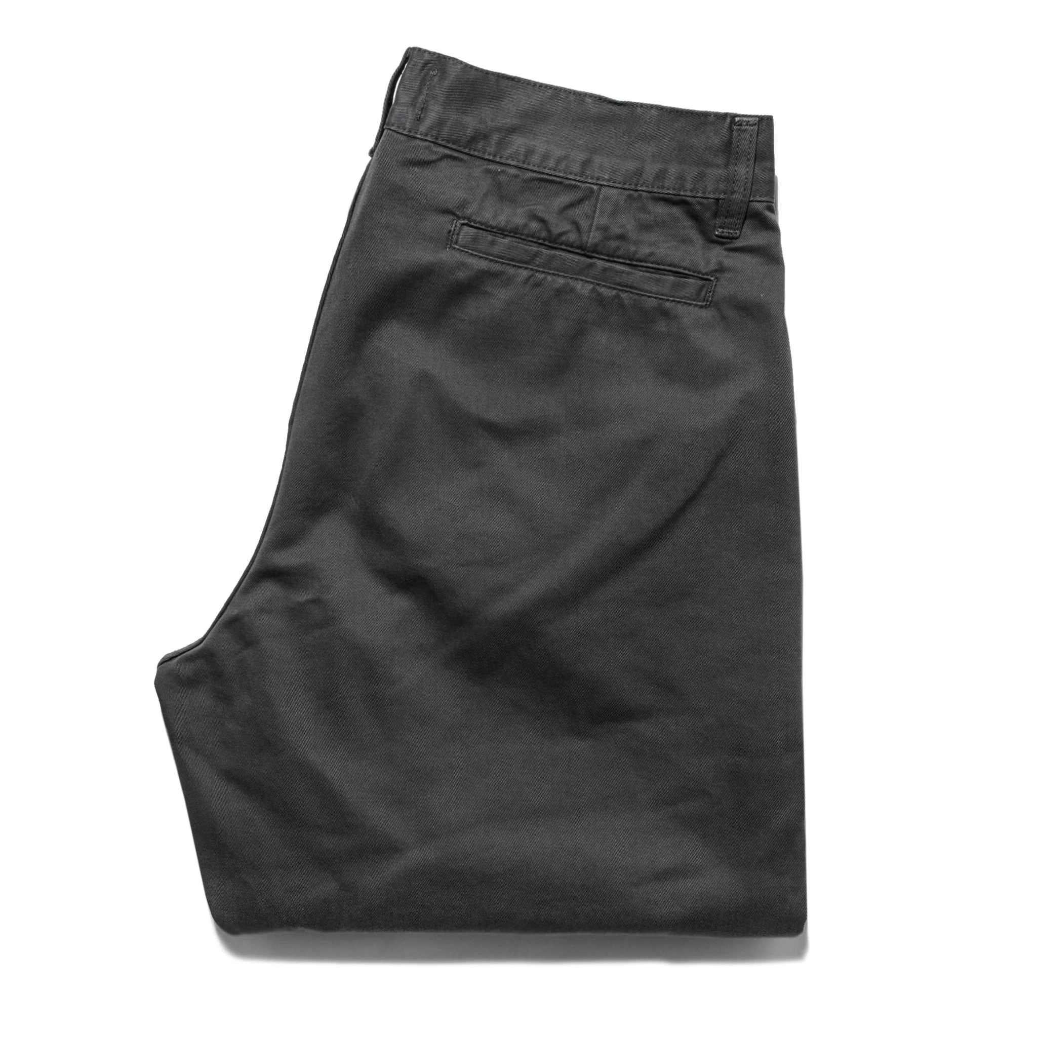 The Slim Chino In Organic Charcoal 11 The Slim Chino In Organic Charcoal - Image 9