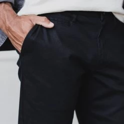 The Slim Chino In Organic Coal -Fashion Clothes mens instock Q319 product 01