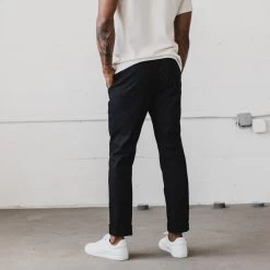 The Slim Chino In Organic Coal -Fashion Clothes mens instock Q319 product 04