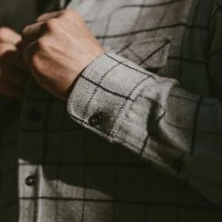 The California In Ash Windowpane -Fashion Clothes mens instock Q418 california ash windowpane 005