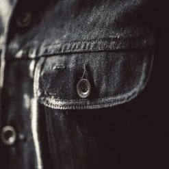 The Long Haul Jacket In Kuroki Mills Black Selvage -Fashion Clothes mens instock Q418 long haul kuroki 036