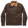 The Long Haul Jacket In Tobacco Waxed Canvas -Fashion Clothes mens instock Q418 long haul tobacco 003