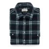 The Leeward Shirt In Navy Tartan -Fashion Clothes mens instock Q418 product leeward navy tartan 001