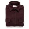 The Leeward Shirt In Oxblood -Fashion Clothes mens instock Q418 product leeward oxblood 001 copy