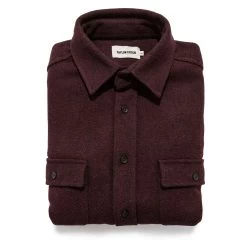 The Leeward Shirt In Oxblood