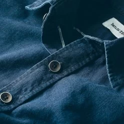 The Mechanic In Washed Indigo -Fashion Clothes mens instock ind17 mechanic indigo 002