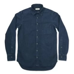 The Mechanic In Washed Indigo -Fashion Clothes mens instock ind17 mechanic indigo 003