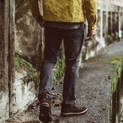 The Alpine Pant In Charcoal -Fashion Clothes mens workshop Q118 alpinepant charcoal 003