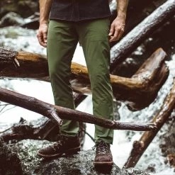 The Alpine Pant In Moss -Fashion Clothes mens workshop Q118 alpinepant moss 034