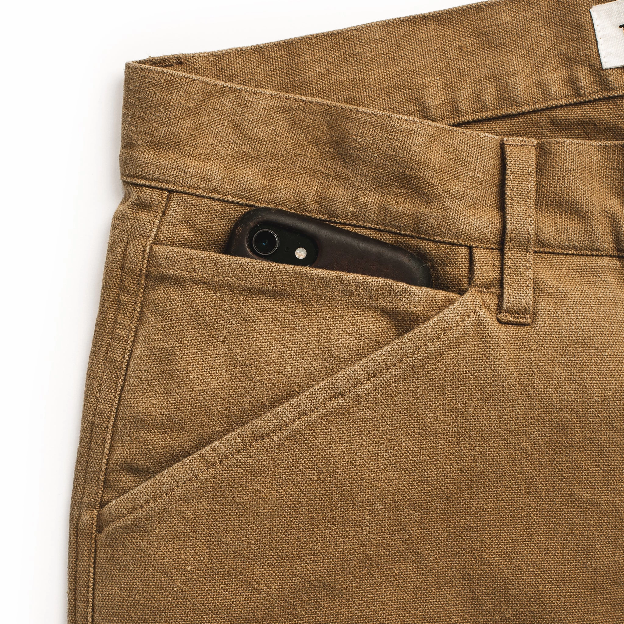 The Chore Pant In British Khaki Boss Duck - Image 9