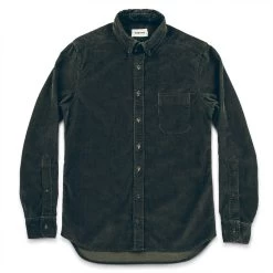 The Jack In Sea Washed Olive Cord -Fashion Clothes mens workshop fte17 jack olive 001