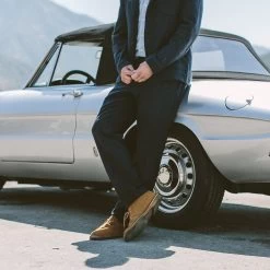 The Telegraph Trouser In Navy Donegal 16 The Telegraph Trouser In Navy Donegal -Fashion Clothes mens workshop fte17 trouser navy 023