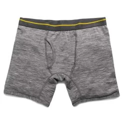 The Merino Boxer In Heathered Grey