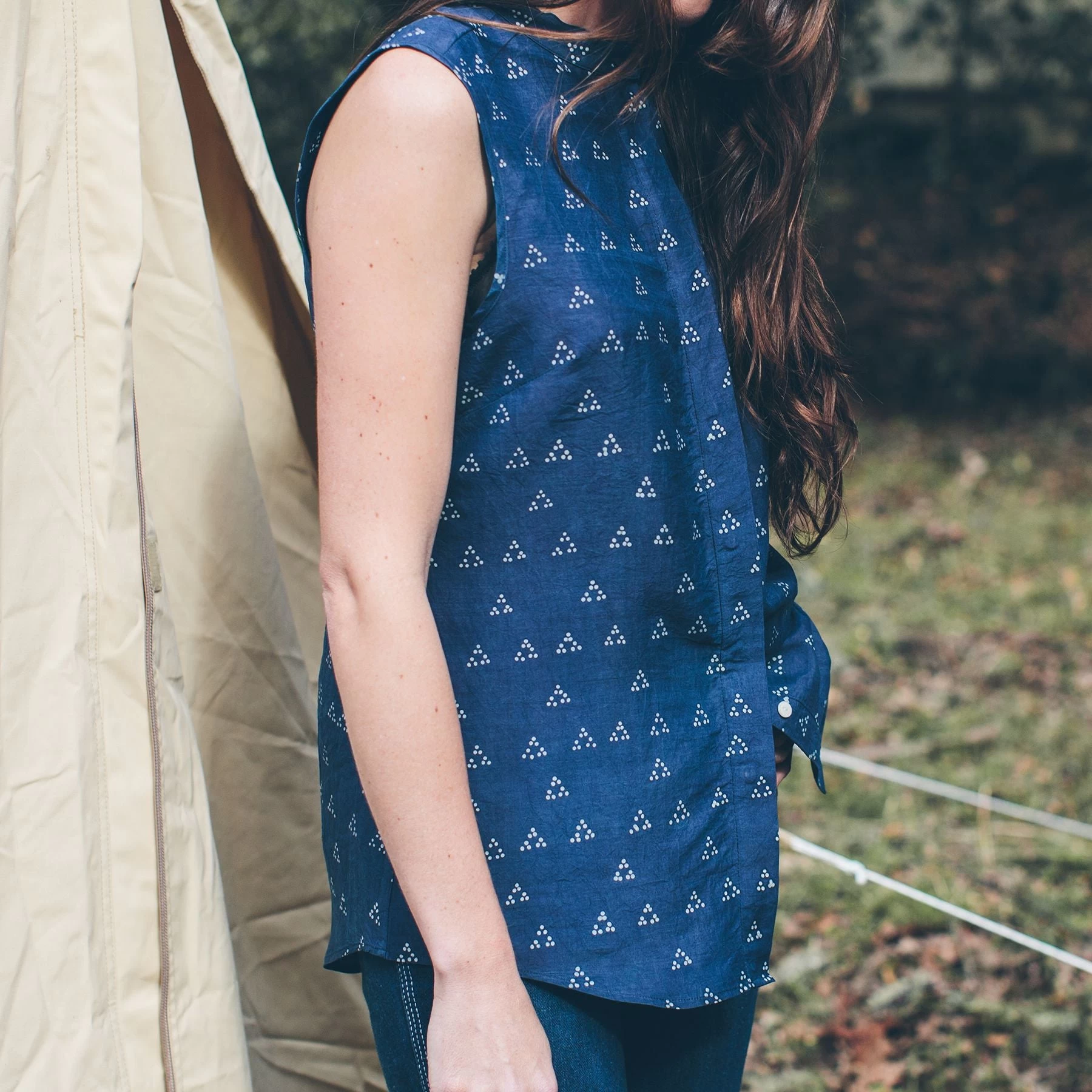 None The Dillon In Tri Dot Silk Batik 4 None The Dillon In Tri Dot Silk Batik - Image 2