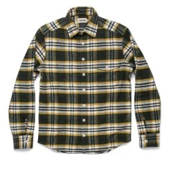 The Crater Shirt In Green Plaid -Fashion Clothes round 1 fabric VOTING Q4 SELECTS 1