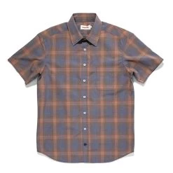 The Short Sleeve California In Melange Plaid