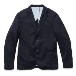 The Telegraph Jacket In Navy Slub