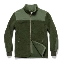 The Truckee Jacket In Moss -Fashion Clothes truckee jacket moss 001