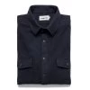 The Utility Shirt In Navy Jacquard