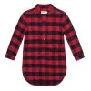 The Whitney Popover In Red Buffalo Plaid