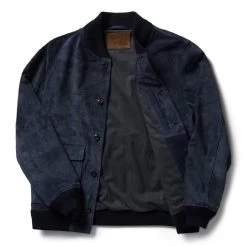 The Aviator Jacket In Midnight Suede -Fashion Clothes workshop m q122 aviator midnight 010