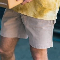 The Shaper Short In Sand Boss Duck -Fashion Clothes workshop m q222 ShaperShort Stone 04