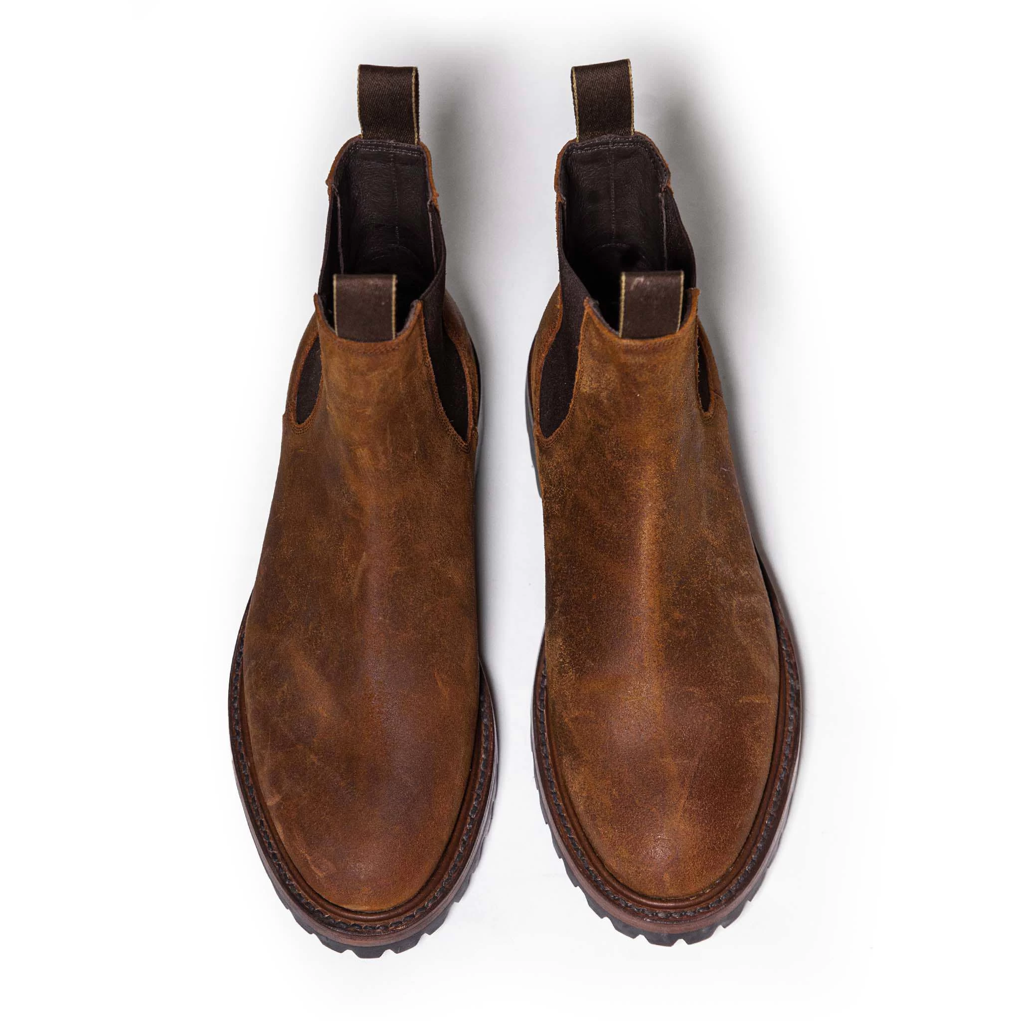 The Ranch Boot In Redwood Waxed Suede 8 The Ranch Boot In Redwood Waxed Suede - Image 6