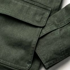 The Project Jacket In Olive Boss Duck -Fashion Clothes workshop mens Q120 product project jacket olive boss 007