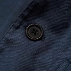 The Gibson Jacket In Light Navy -Fashion Clothes workshop mens Q219 gibson light navy 009