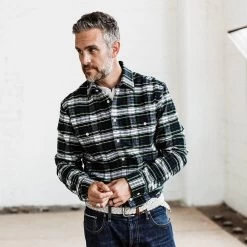 The Yosemite Shirt In Blue Tartan 13 The Yosemite Shirt In Blue Tartan -Fashion Clothes workshop mens Q319 yosemite blue tartan 002