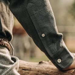 The Jack In Charcoal Crepe -Fashion Clothes workshop mens q220 jack charcoal crepe 004