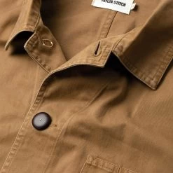 The Ojai Jacket In Tobacco -Fashion Clothes workshop mens q220 ojai tobacco 007