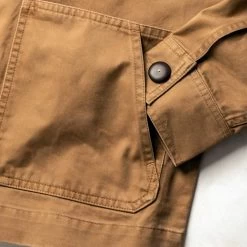The Ojai Jacket In Tobacco -Fashion Clothes workshop mens q220 ojai tobacco 009