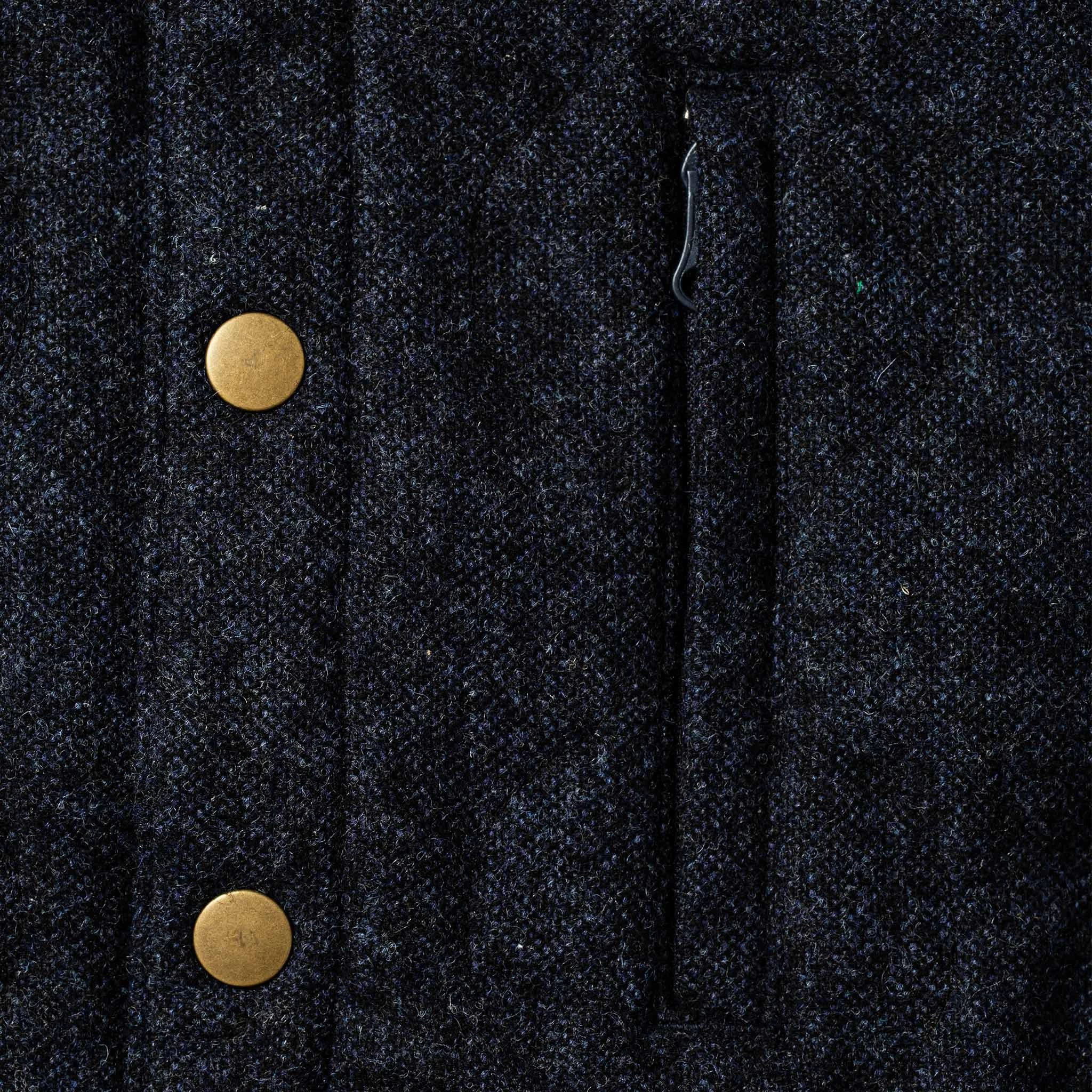 None The Wilton Jacket In Navy Birdseye Wool 10 None The Wilton Jacket In Navy Birdseye Wool - Image 8