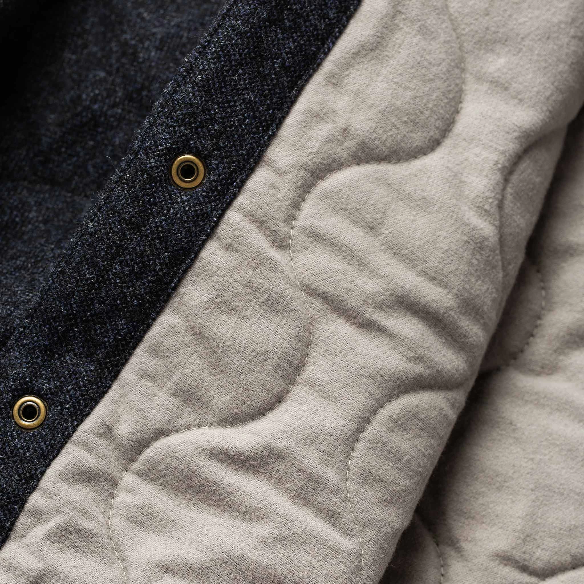 None The Wilton Jacket In Navy Birdseye Wool 12 None The Wilton Jacket In Navy Birdseye Wool - Image 10