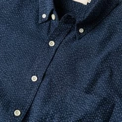 The Jack In Indigo Seersucker -Fashion Clothes workshop mens q420 jack indigo seersucker 007