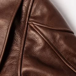 The Band Collar Moto Jacket In Espresso Steerhide -Fashion Clothes workshop mens q420 moto band espresso 010