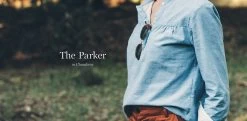 None The Parker In Chambray -Fashion Clothes workshop telegraph parker chambray 01