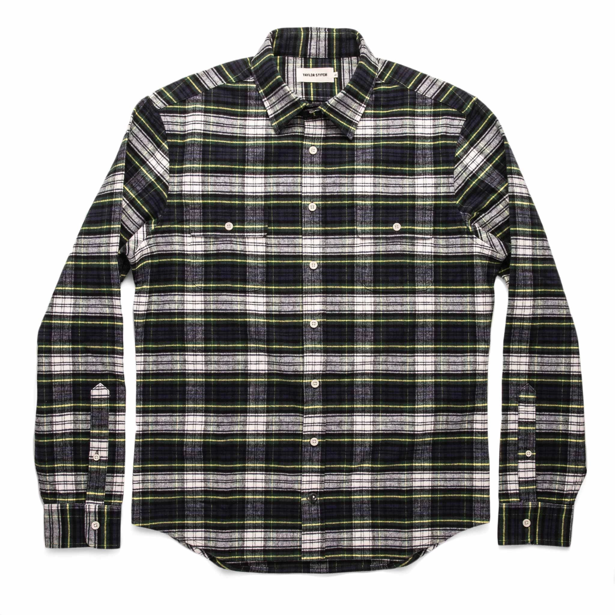 The Yosemite Shirt In Blue Tartan 10 The Yosemite Shirt In Blue Tartan - Image 8